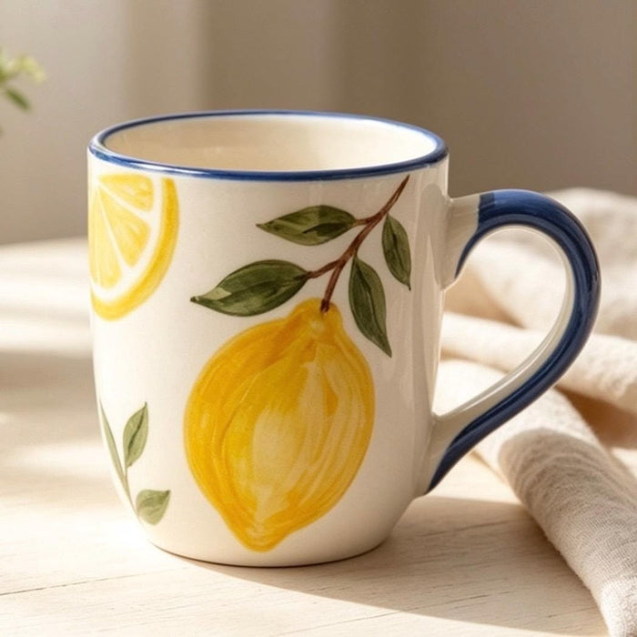 Lemon Hour Green Mug